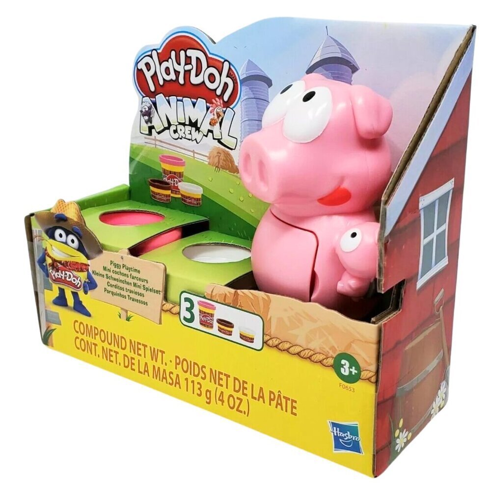 NEW Play-Doh Animal Crew Pigsley’s Piggy Playtime Farm Christmas Gift Pig Play - Picture 5 of 6